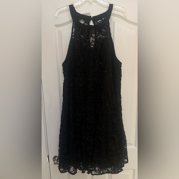 torrid Dresses & Skirts - Women’s TORRID Black Lace Sparkle Party Dress Size 18